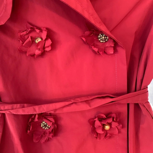 Lanvin Petite  Pink trench, size 8 - Picture 4 of 8